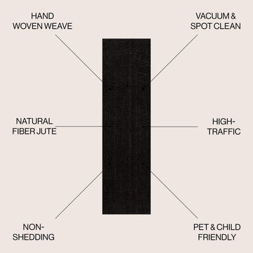 Pata Hand Woven Chunky Jute Area Rug